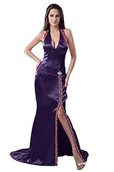 Plus Size Halter Charmeuse Lace Mermaid Bodycon Dress 