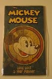 MICKEY MOUSE 2 YEAR PLANNER (2012 -2013 : CHECKBOOK SIZE) BLUE