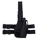 Tiefziehholster Pistolenbeinholster schwarz rechtsvon "MFH"