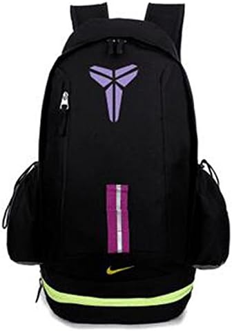 NUOLEI Kobe Bryant backpack black mamba backpack students bag computer bag men and women backpack