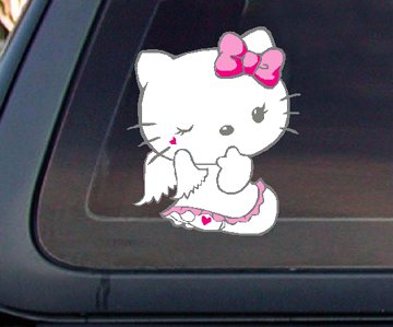 Hello Kitty Baby Angel Car Decal / Sticker
