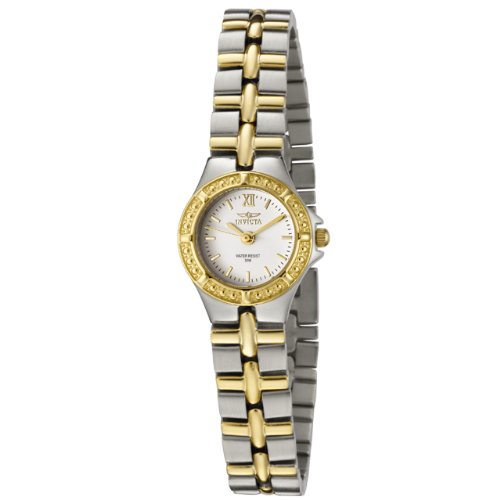 Invicta Women's 0136 Wildflower Collection 18k Gold-Plated and Stainless Steel Watch