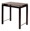 Winsome Wood Kitchen Island, Espresso