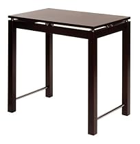 Winsome Wood Kitchen Island, Espresso