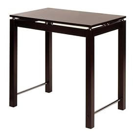 Winsome Wood Kitchen Island, Espresso by Winsome Wood