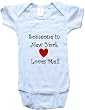 SOMEONE IN NEW YORK LOVES ME - NEW YORK BABY - State-series - White, Blue or Pink Onesie / Baby T-shirt