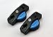 Topcabin LED Shoelaces with Continuous and 2 Blinking Modes in 5 Colors Flash Lighting the Night for Party Hip-hop Dancing (Blue)