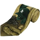 Oakland Athletics Nostalgia Silk Tie