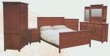 Cherry Oak Complete Bedroom Set