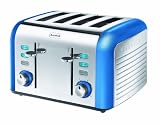 Breville Opula Collection VTT337 Stainless Steel 4 Slice Toaster, Topaz Blue  from Breville