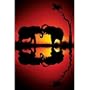 (24x36) African Dreams (Elephants, Sunset) Art Poster Print