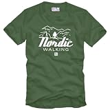Nordic Walking T-Shirt - khaki - Gr. S bis XXL ( Nordic Walking Shirt ) - 