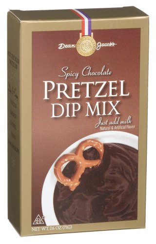 Dean Jacobs Spicy Chocolate Dip Mix, 2.6-Ounce Boxes (Pack of 2) by Dean Jacobs