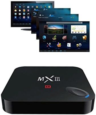 RQN Android Tv Box MX3 Kodi(xbmc) Fully Loaded 1080p Quad Core Smart Media Player,2G+8G, 4k, H.265