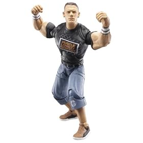 WWE Deluxe Aggression 13 John Cena with Breakaway Wooden Plank