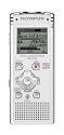 Olympus WS 650S - Digital voice recorder - flash 2 GB - WMA, MP3 - display: 1.36" - silver