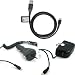 Nokia N810 Internet Table Accessory Bundle - Car Charger + Home Travel AC Charger + U...