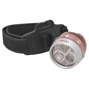 Bell Beacon Bike Helmet Mounted Light (Black/Red)