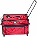 Tutto Monster Machine on Wheels Sewing Machine Case, 2XL Red