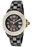 415jqaBSHeL. SL160  Womens Karamica White Diamond (0.797 ctw) Black MOP Dial Black High Tech Ceramic Reviews