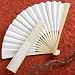 Elegant White Folding Fans