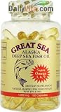 Great Sea Alaska Deep Sea Fish Oil, Super Omega 3,6,9 1000mg 100 Capsules