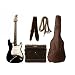 AB 39 Inch Black Electric Guitar with 5 Watt Amp - Beginners Combo Pack