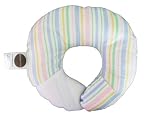 BabyMoon Pillow - For Flat Head Syndrome & Neck Support (pastel stripes)