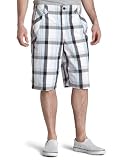 Marc Ecko Cut & Sew Men's Plaid Company Short