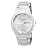 Bulova Mens 96C000 Day and Date Bracelet Watch