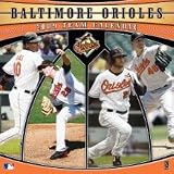 BALTIMORE ORIOLES 2009 MLB Monthly 12 X 12 WALL CALENDAR