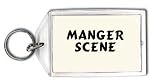 Manger Scene Keychain