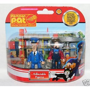 Postman Pat Special Delivery Service Pat and Ted Glen 2 Figure Pack by 