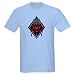 Black Widow Warning System Ash Grey T-Shirt Black Light T-Shirt by CafePress