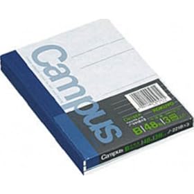 【クリックで詳細表示】KOKUYO ノ-221BX3 キャンパスノート5号(A6)B罫48枚3冊組