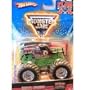 Grave Digger (Mud Trucks) - Hot Wheels Monster Jam Flag Series #2 Die-Cast Truck 1:64 Scale (Small Version)