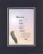 Touching and Heartfelt Poem for Motivations - A Winner's Creed Poem on 11 x 14 inches Double Beveled Matting