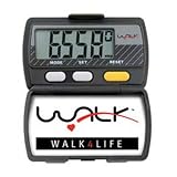 Walk4Life Pedometer - W4L Elite 5 Function Digital Pedometer