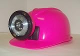 Childrens Light up Pink Construction Miner Hard Hat