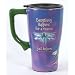 Purple Dragonfly EVERYTHING Happens for a Reason COFFEE TRAVEL Mug NEW