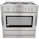 Cosmo 36" Freestanding/Slide-In Gas Range (Cos-965Ag)