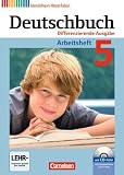 Produkt-Bild: Deutschbuch - Differenzierende Ausgabe Nordrhein-Westfalen: 5. Schuljahr - Arbeitsheft mit L&ouml;sungen und &Uuml;bungs-CD-ROM