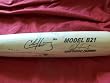 Chase Headley Autographed Game Used MAX Rookie Season San Diego Padres Baseball Bat, Proof Photo of Chase Headley Signing the Bat for Us.