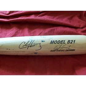 Buy Chase Headley Autographed Game Used MAX Rookie Season San Diego Padres Baseball Bat, Proof Photo of...