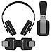 Ghostek GHOHP001 Wireless Bluetooth Headphones, soDrop Series aptX Over-Ear Headset with Noise Reduction, Bluetooth 4.0, HD Sound, Built-in Microphone, Hands-Free, Brushed Aluminum & Leather