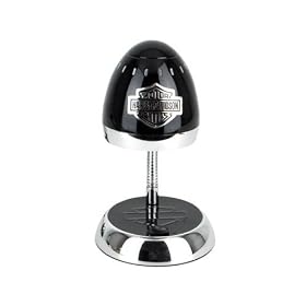 Harley Davidson Black & Chrome Desk Lamp