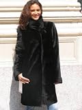 INCREDIBLE NEW SHEARED MINK FUR COAT sz10 #10563