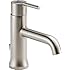 Delta Faucet 559LF-SSMPU Trinsic, Single Hole-Single Handle-4-Inch plate/metal pop-up, Stainless