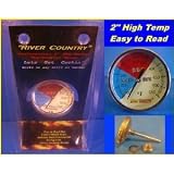 2 RC BBQ Smoker Grill Thermometer Temperature Gauge 100-550 with Stands Grill Start-up