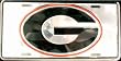 Georgia Bulldogs Chrome License Plate Frame NCAA